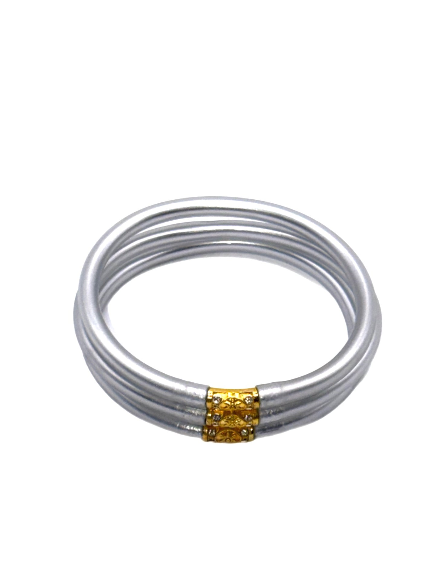 Modern Minimalist Bangle Stack: GOLD OR SILVER