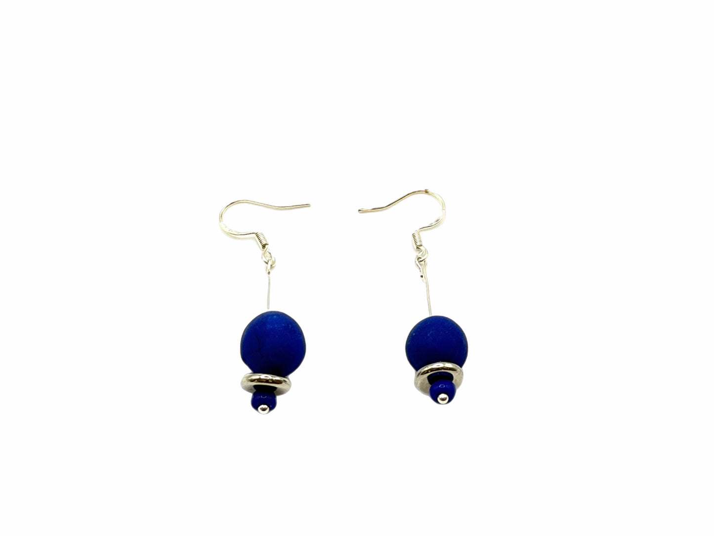 Modern Minimalist Earrings in Silver