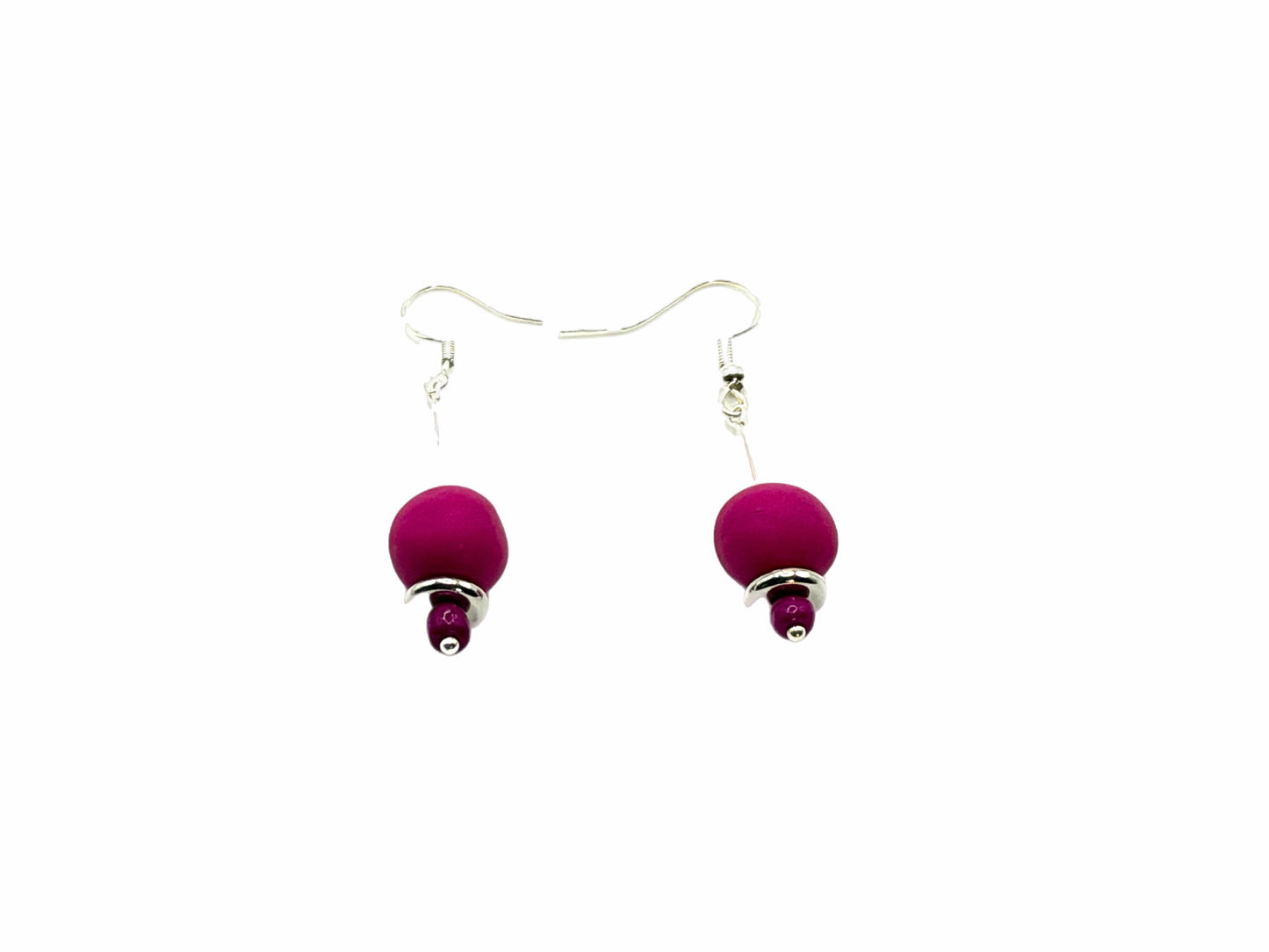 Modern Minimalist Earrings in Silver
