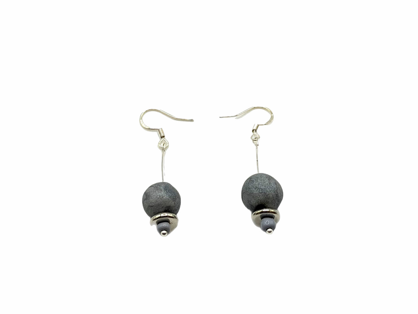 Modern Minimalist Earrings in Silver