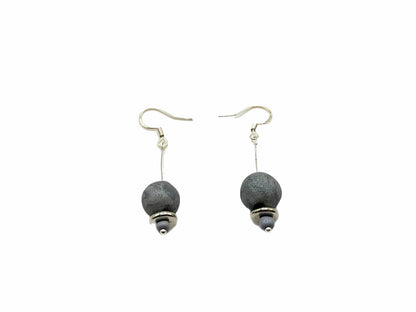 Modern Minimalist Earrings in Silver