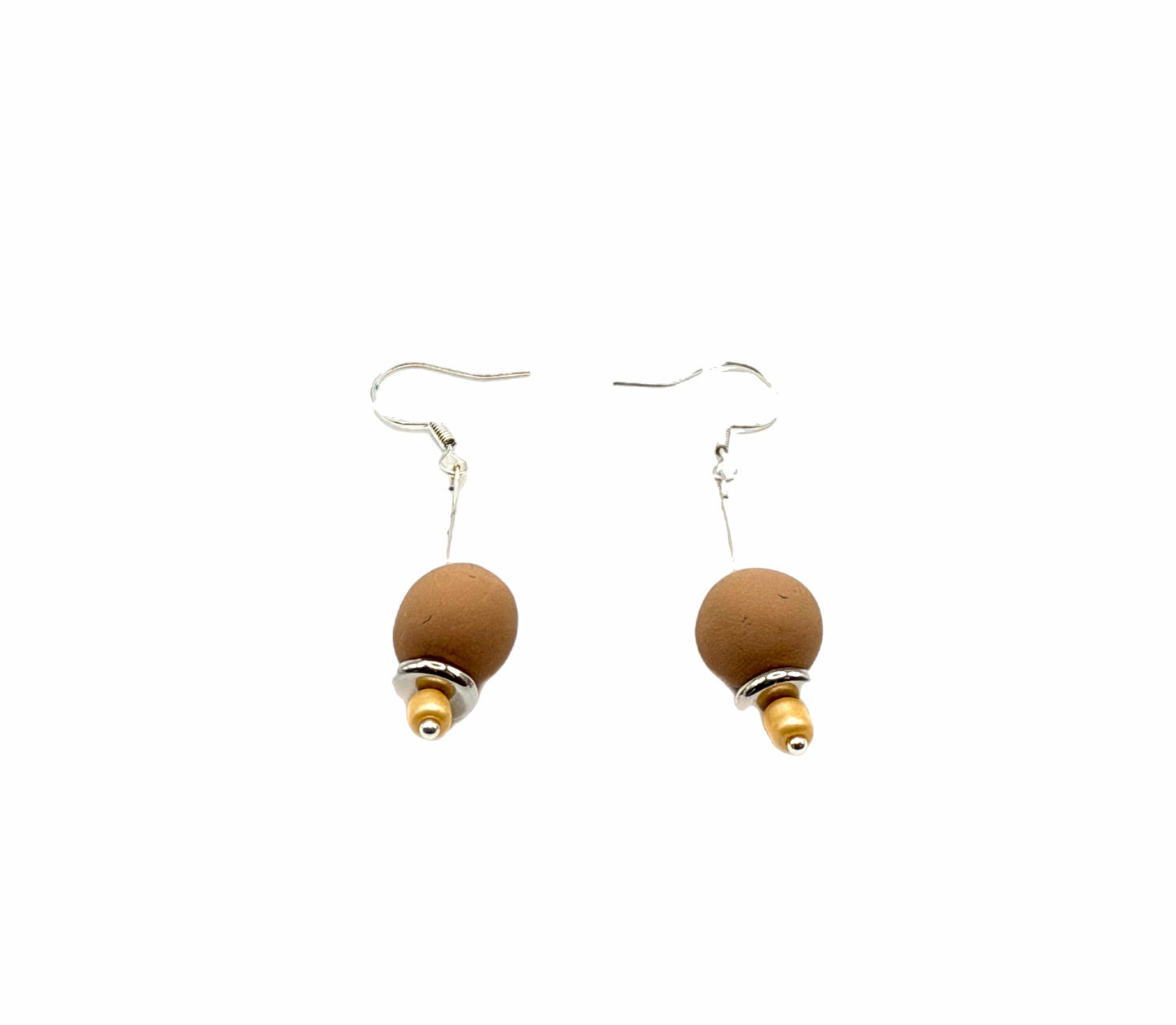 Modern Minimalist Earrings in Silver