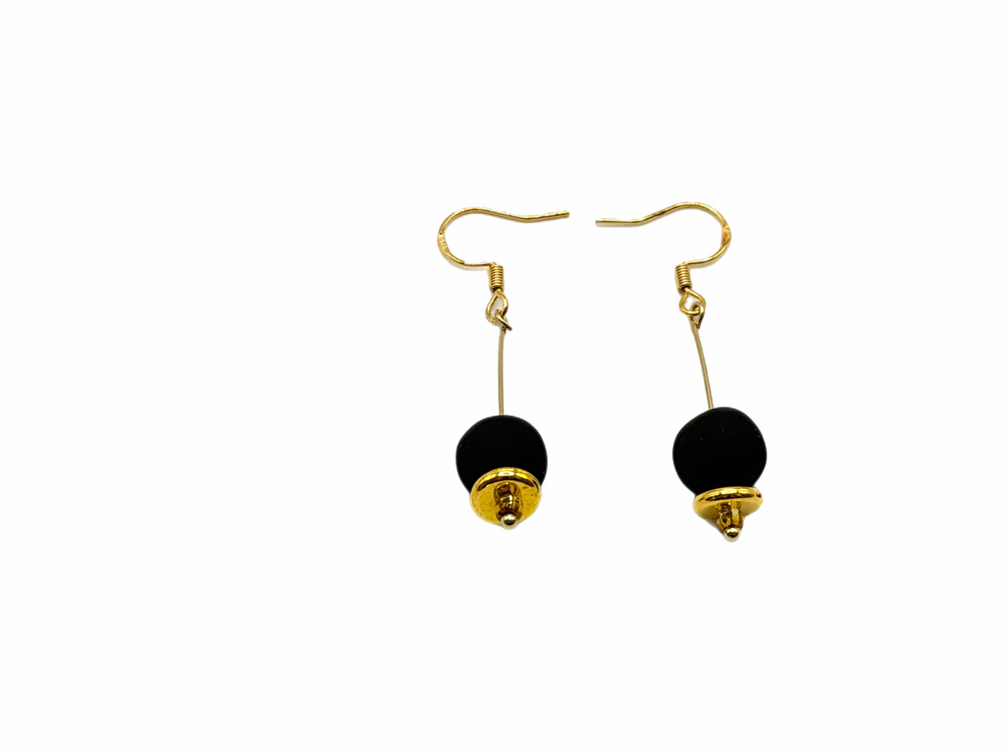 Modern Minimalist Earrings in Gold